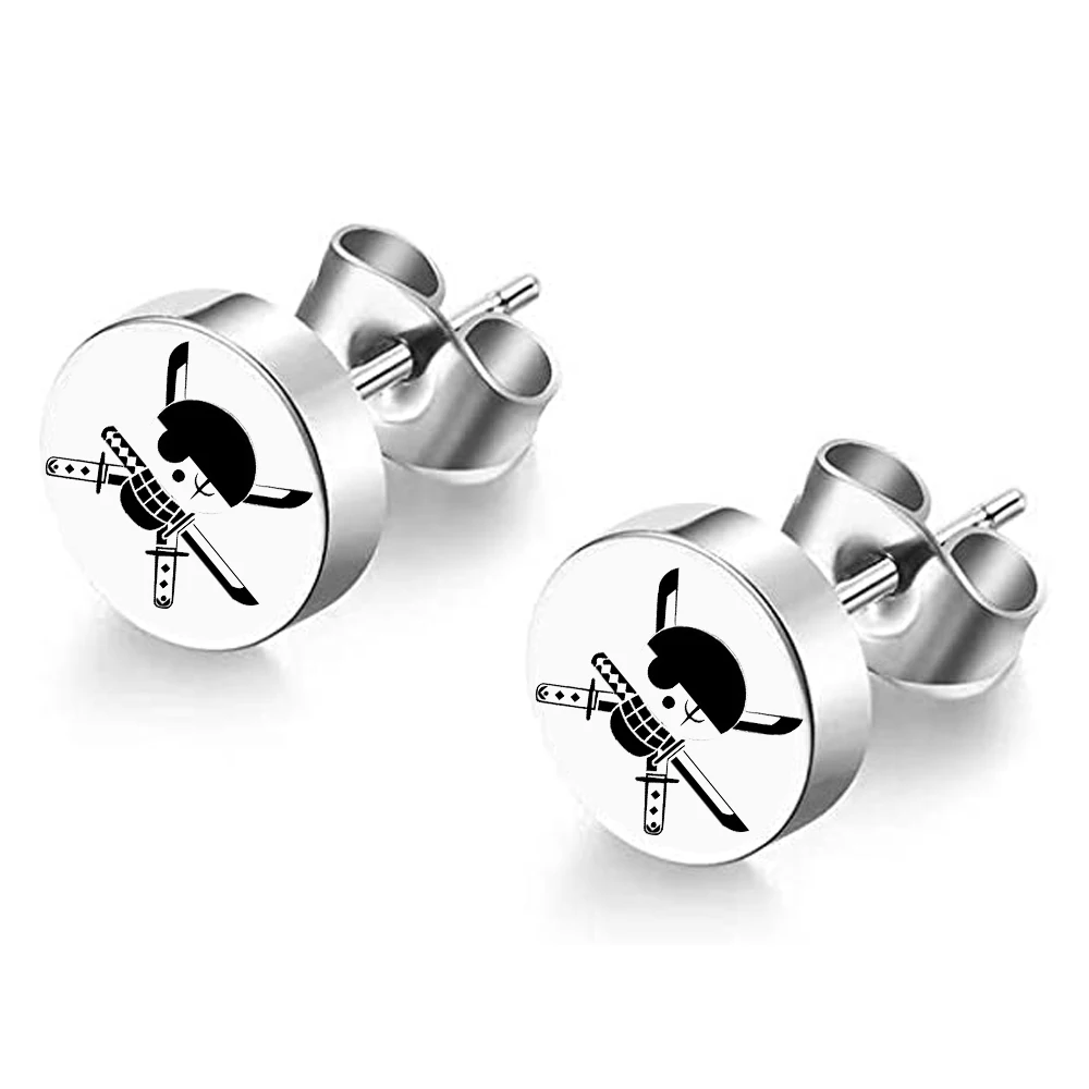 One Piece Portgas D Ace Earrings