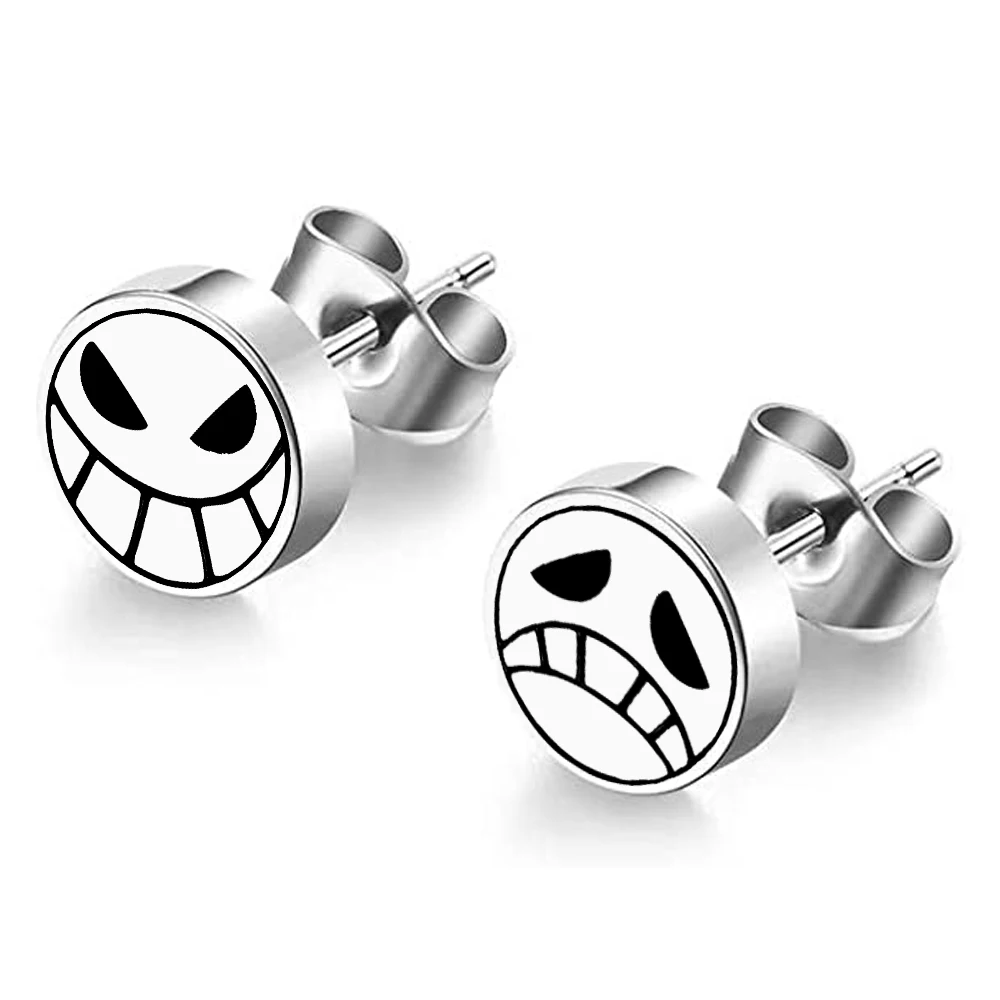 One Piece Portgas D Ace Earrings