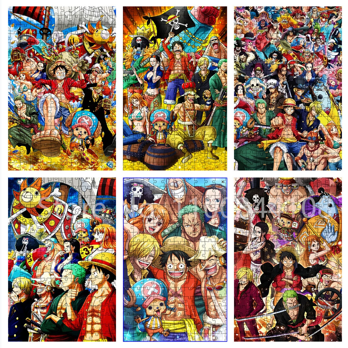 One Piece Jigsaw Puzzle 300/500/1000 Piece