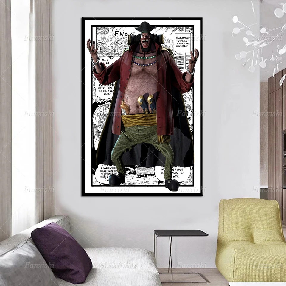 One Piece Marshall D. Teach Poster