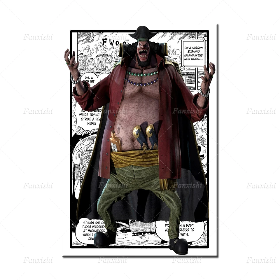 One Piece Marshall D. Teach Poster