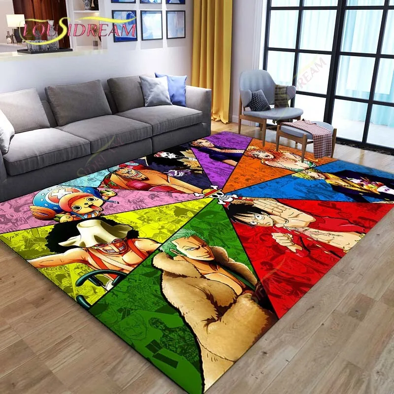 One Piece Ace Luffy Carpets for living room Rugs for Bedroom