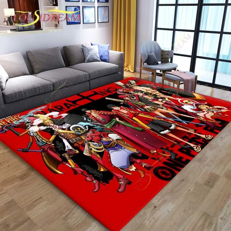 One Piece Ace Luffy Carpets for living room Rugs for Bedroom