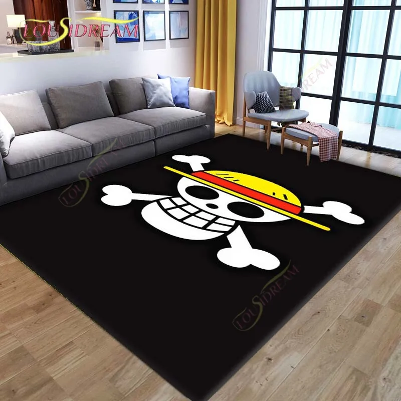 One Piece Ace Luffy Carpets for living room Rugs for Bedroom