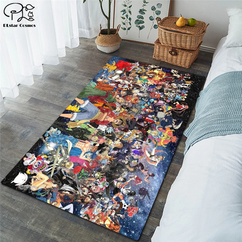 One piece carpet kids room rug floor mats