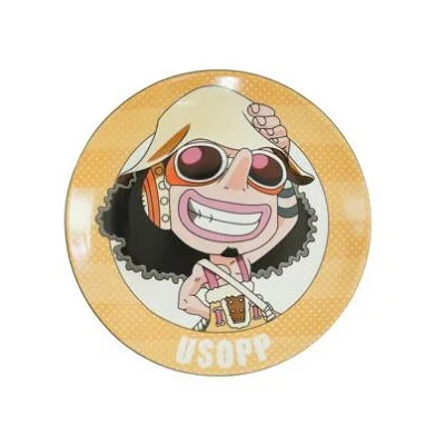 One Piece Luffy Printed Dinner Plate