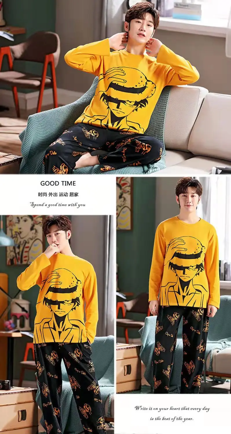 Monkey D Luffy Mens Pajamas