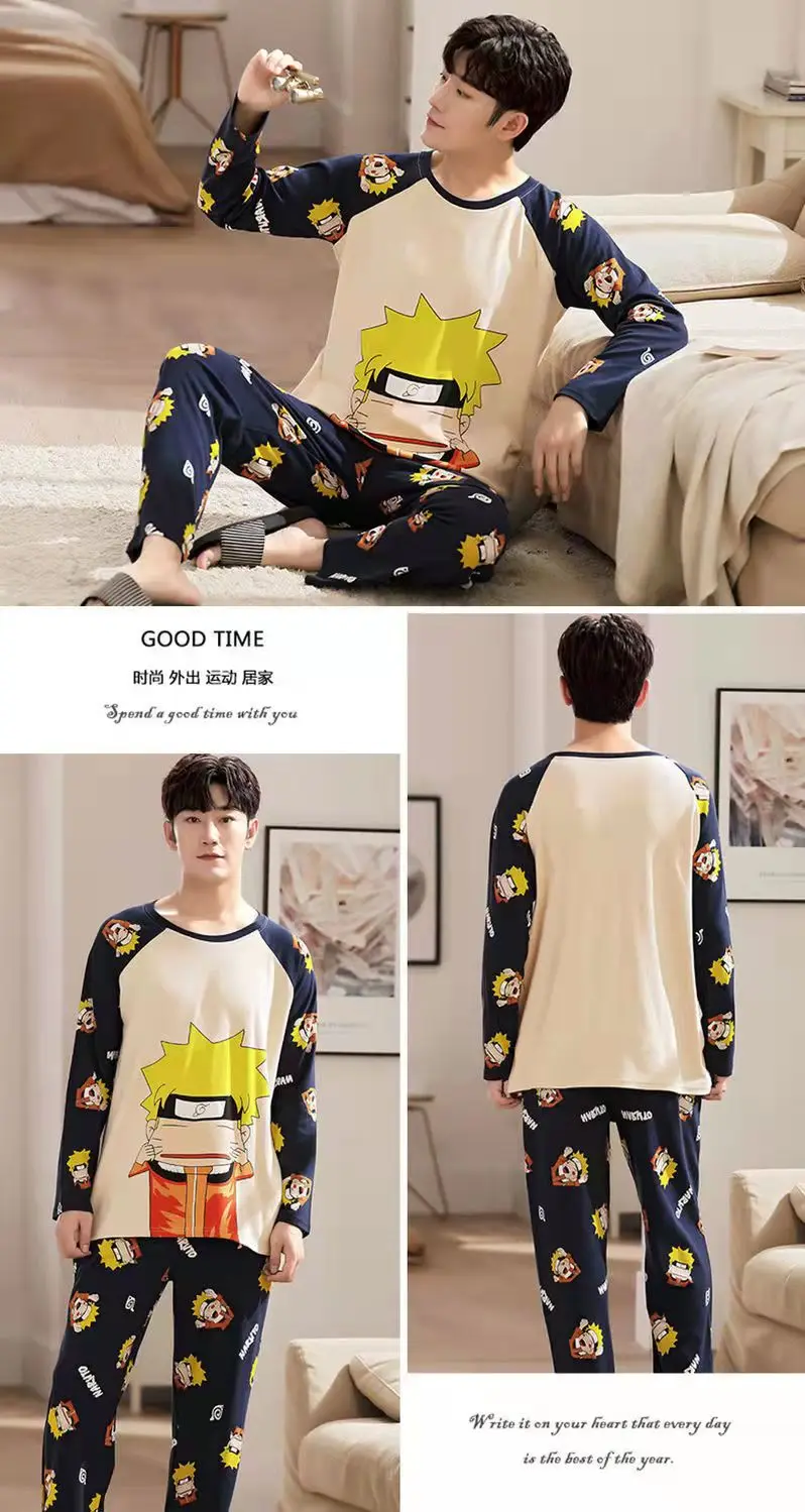 Monkey D Luffy Mens Pajamas