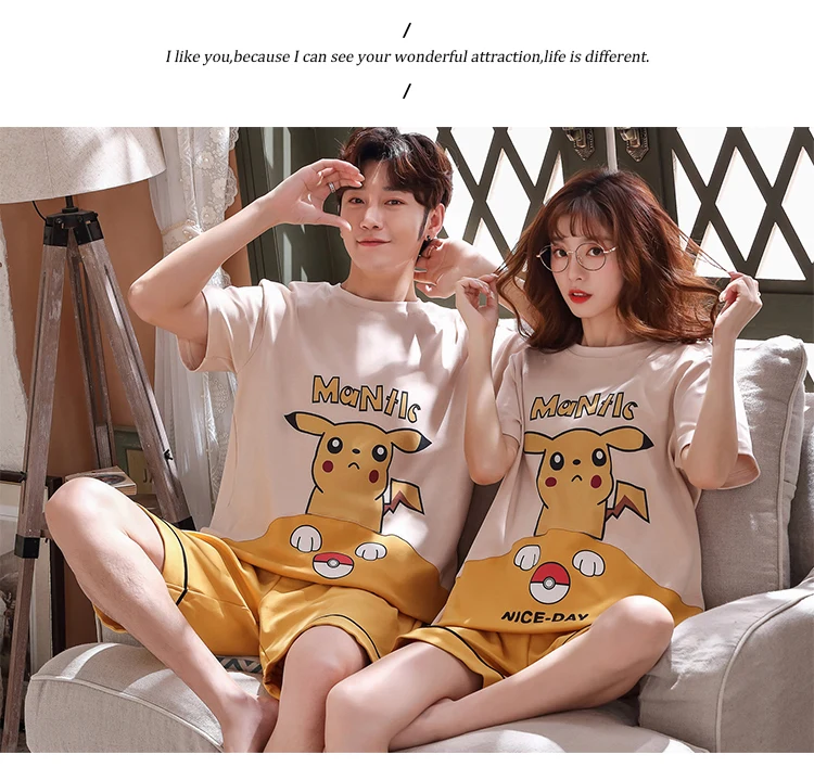 Pijama Set One Piece Luffy Couple Pajamas