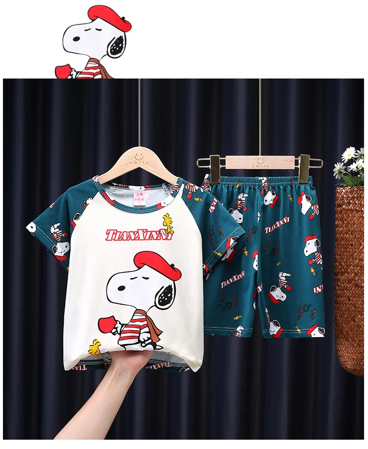 Monkey D Luffy T Shirt With Shorts Children Luffy Print Pyjama