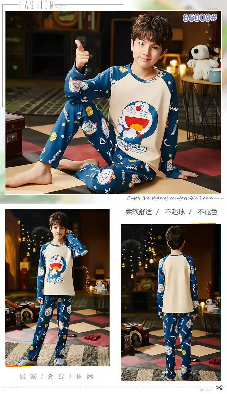 Monkey D Luffy Long Kids Sleeve Trousers Sleepwear