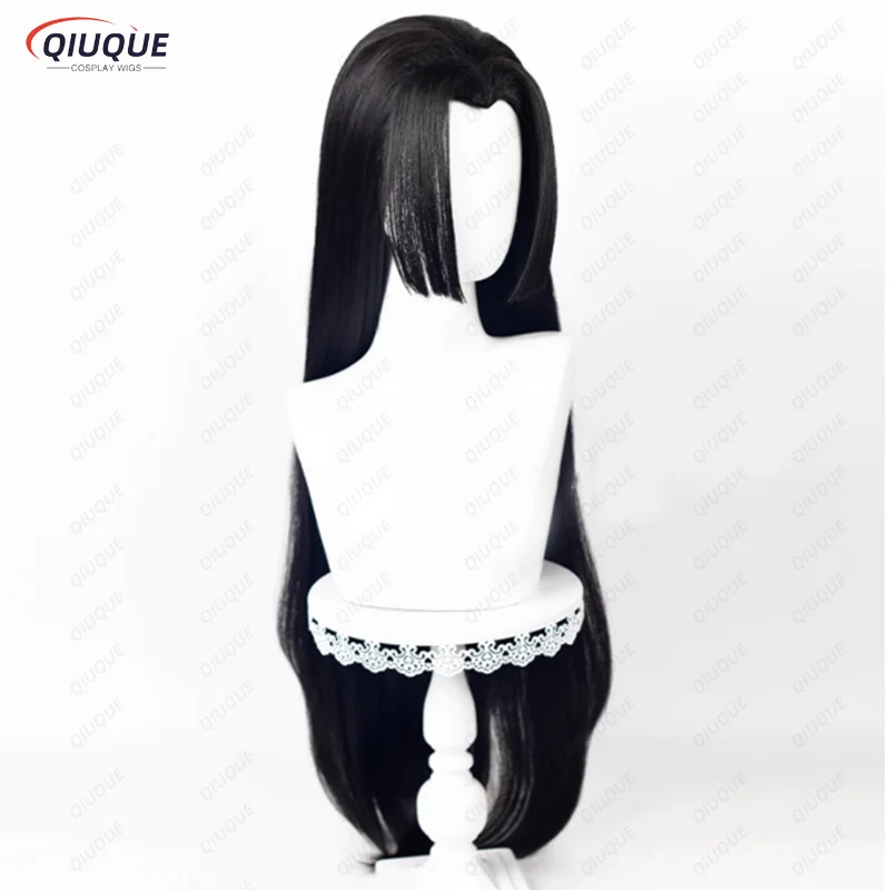 Boa Hancock Cosplay Wig Long Black