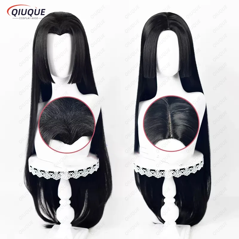 Boa Hancock Cosplay Wig Long Black