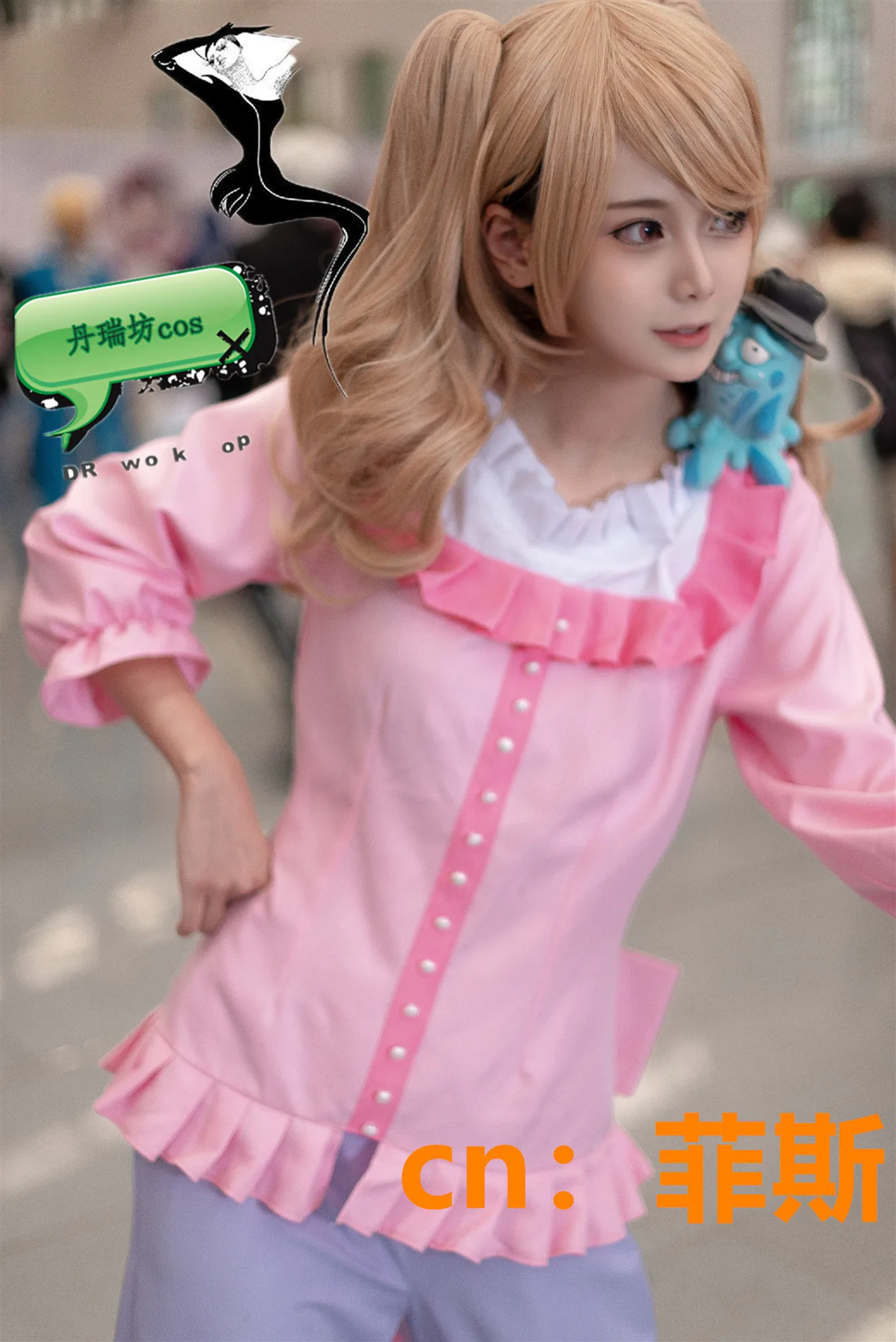 Charlotte Pudding Cosplay Uniform Full set