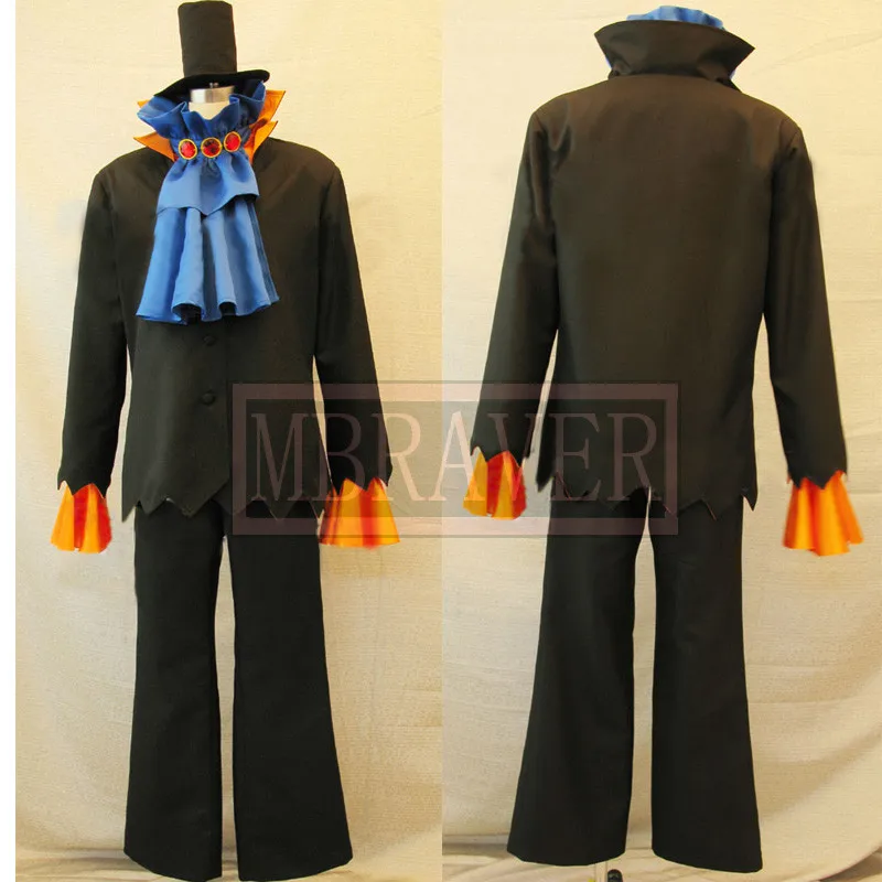 One Piece Brook Cosplay Costume Any Size Custom Made