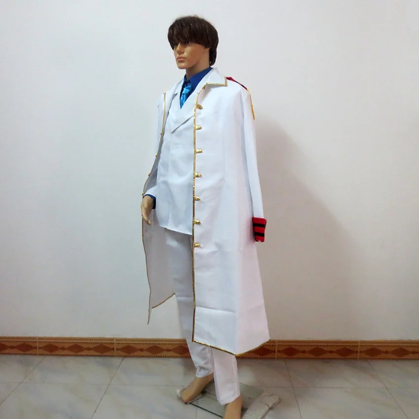 One Piece Monkey D. Garp Navy Justice Cloak suit Cosplay Costume