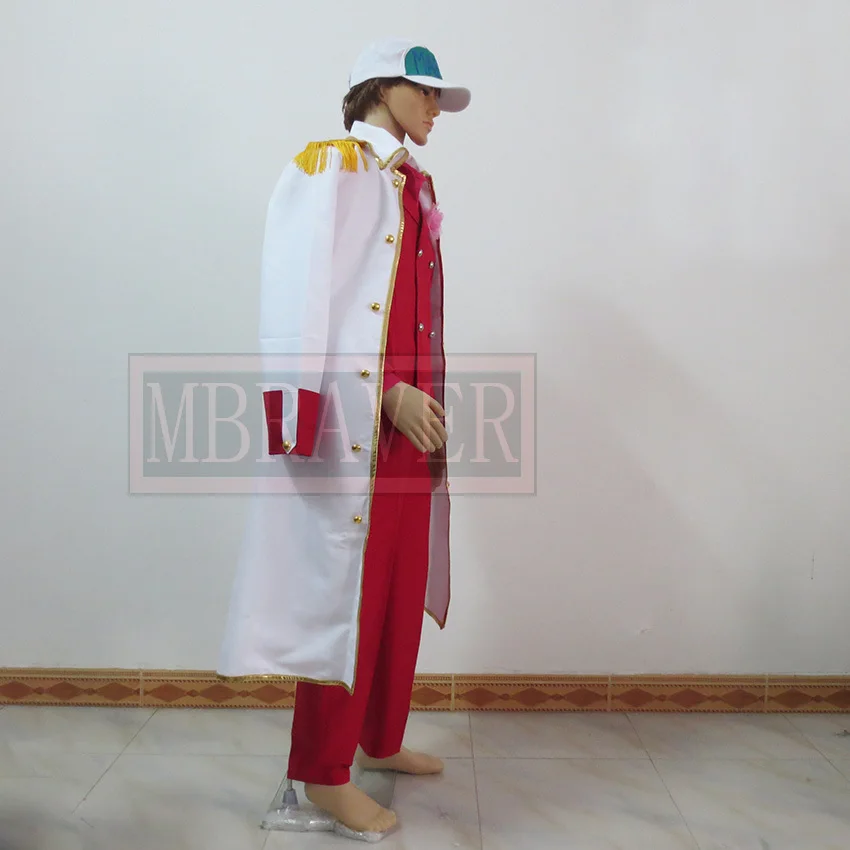 One Piece Sakasky Sakazuki Cosplay Costume Whole Set