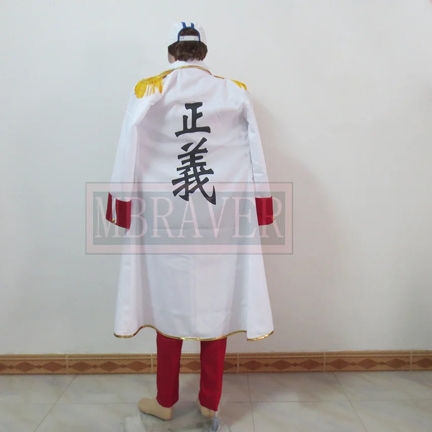 One Piece Sakasky Sakazuki Cosplay Costume Whole Set