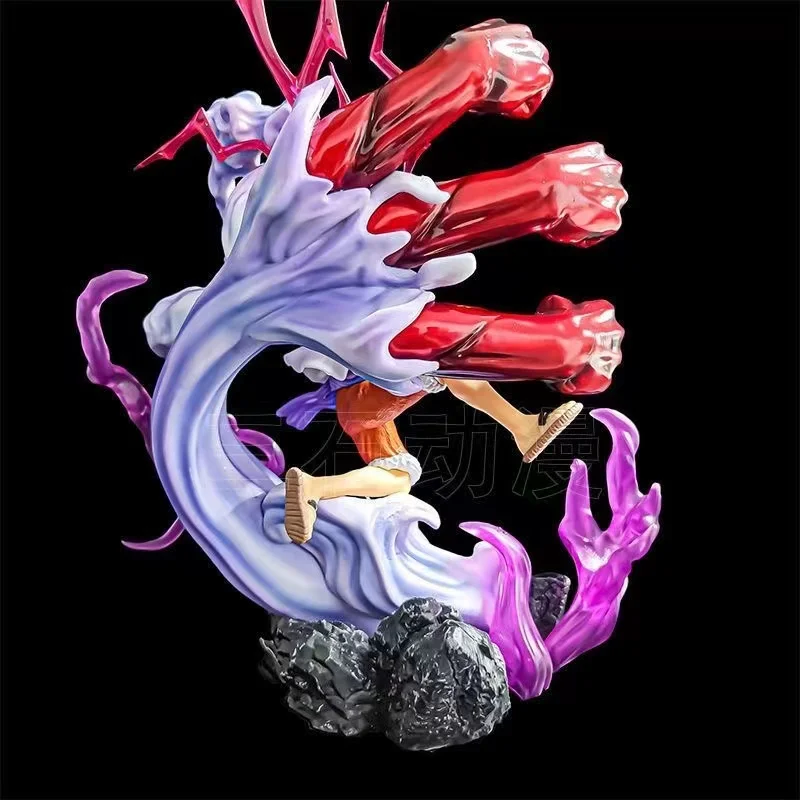 Gear 5 Nika Luffy: Sun God PVC Action Figurine 28cm