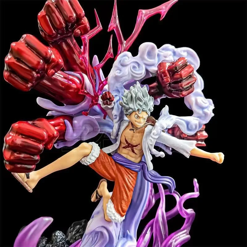 Gear 5 Nika Luffy: Sun God PVC Action Figurine 28cm