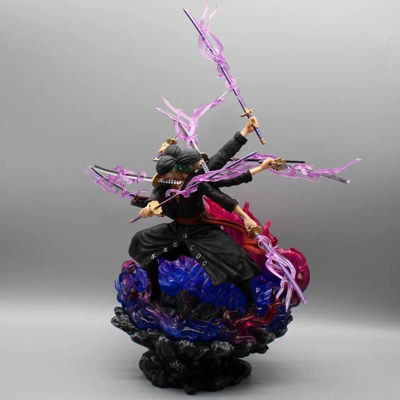 Zoro Figure Wano Onigashima 9 Swords Style Action Figurine