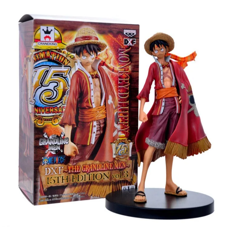 Monkey D Luffy Straw Hat Figure 18cm