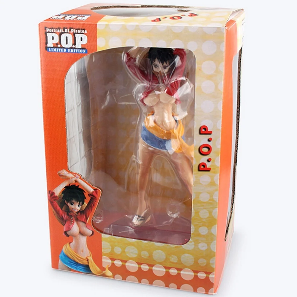 Sey Female Luffy Figure Model Toy 22CM