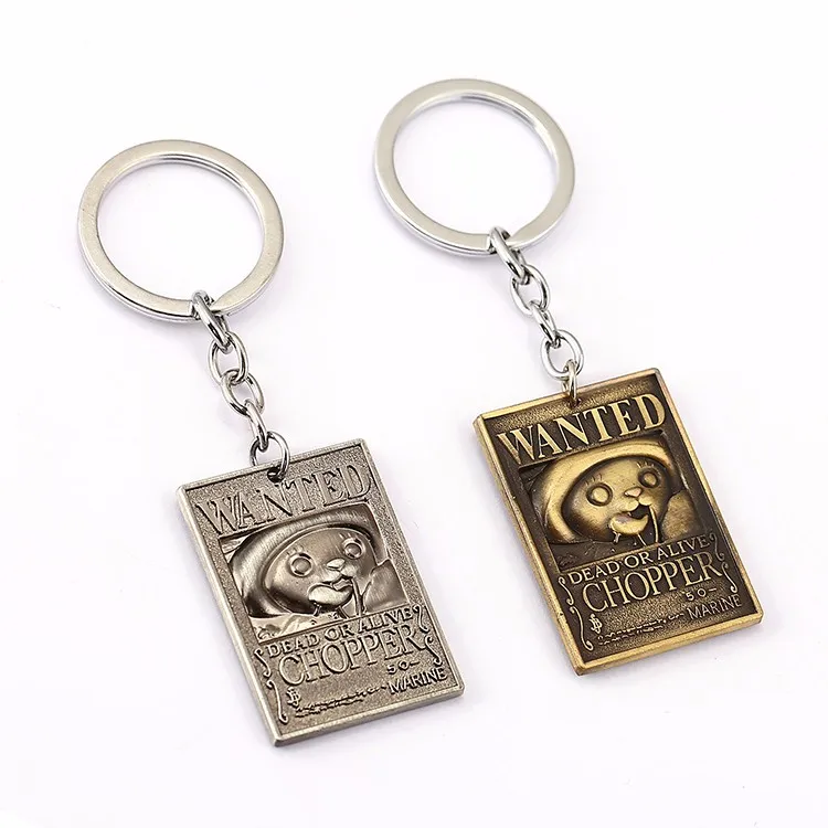 One Piece Wanted Poster Keychain