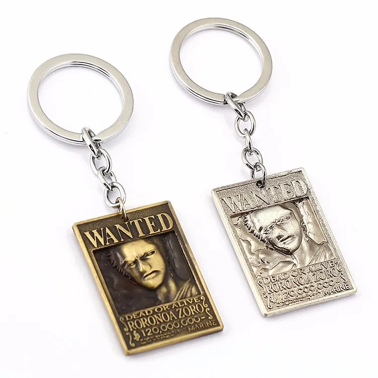 One Piece Wanted Poster Keychain