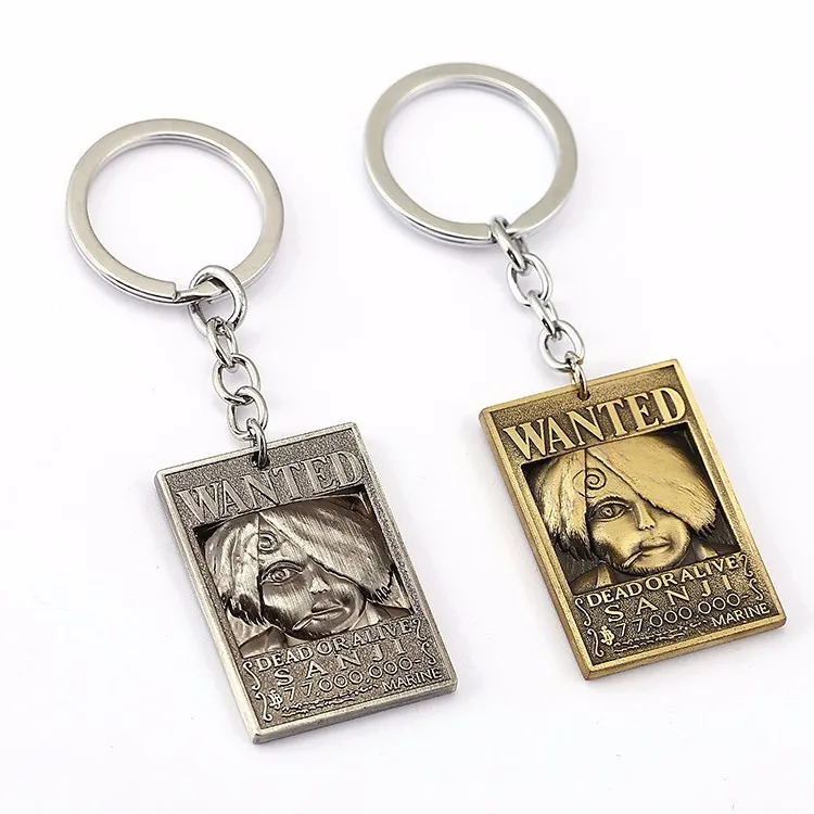 One Piece Wanted Poster Keychain