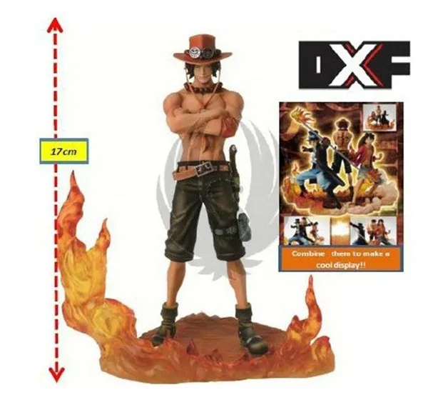 3pcs One Piece Action Figures Set 14-17cm