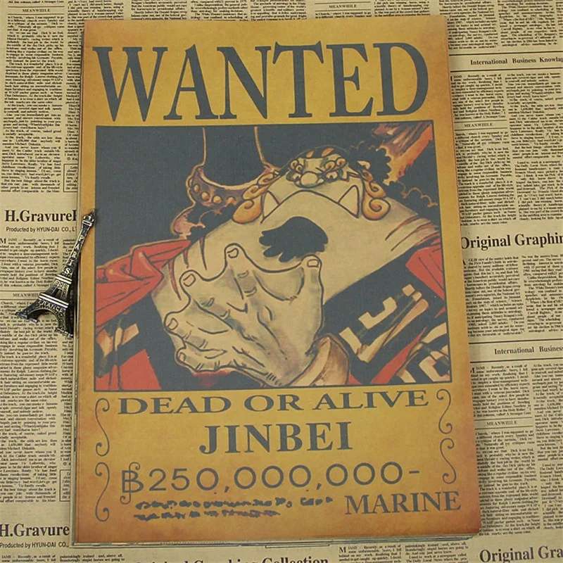 One Piece Most Wanted Poster