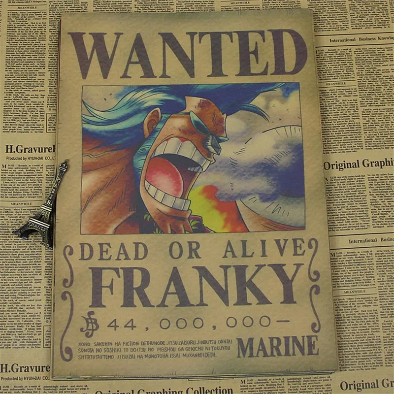 One Piece Most Wanted Poster