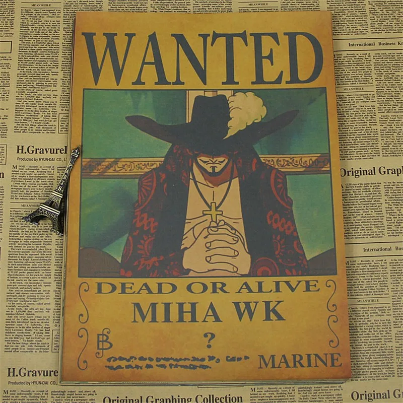 One Piece Most Wanted Poster