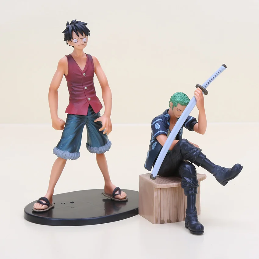 7-17cm 6 styles Usopp Luffy Zoro Sanji Nami Action Figures