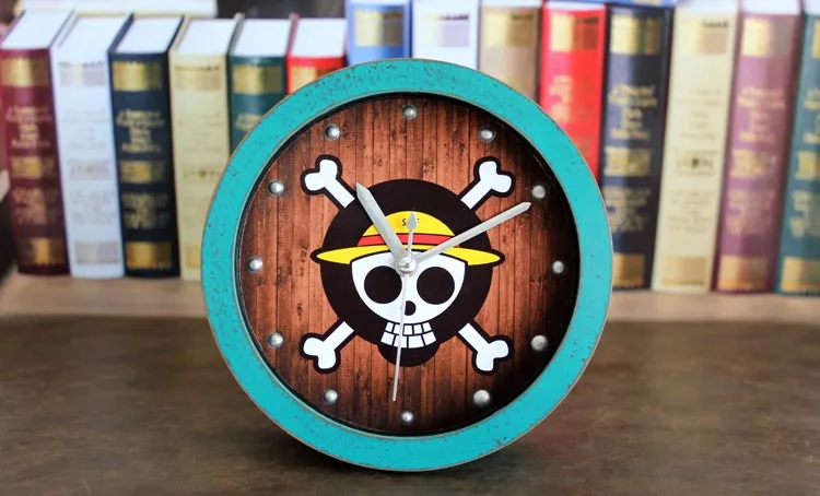 One Piece Anime Cartoon Retro Alarm Clock