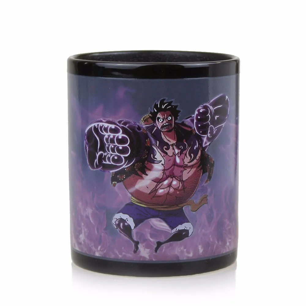 Luffy Zoro Ace Gear Fourth Changing Color Coffee Cup Mug