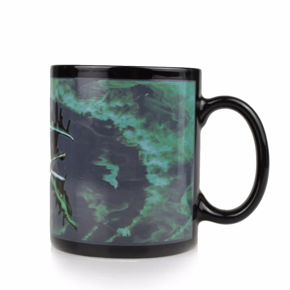 Luffy Zoro Ace Gear Fourth Changing Color Coffee Cup Mug