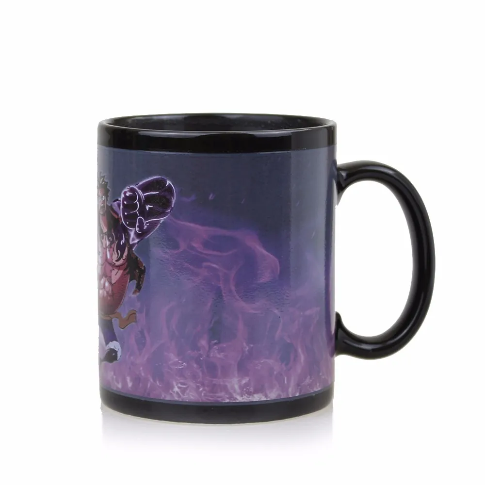 Luffy Zoro Ace Gear Fourth Changing Color Coffee Cup Mug