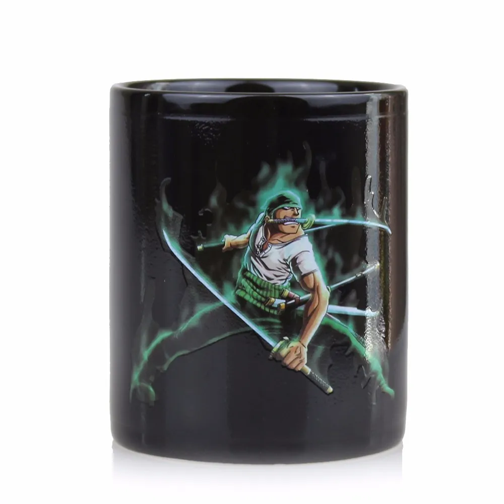 Luffy Zoro Ace Gear Fourth Changing Color Coffee Cup Mug