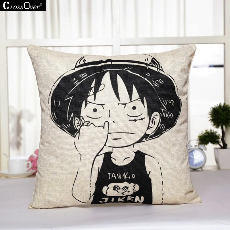 One Piece Creative cover 45x45CM cotton linen pillow case