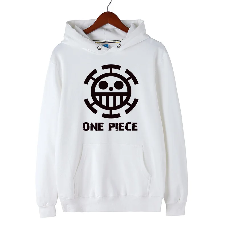 One Piece Luffy Pullover Hooded Hoodies Long Sleeve Sweatshirt