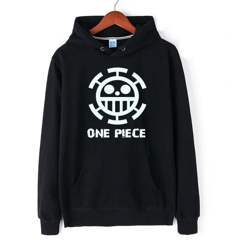 One Piece Luffy Pullover Hooded Hoodies Long Sleeve Sweatshirt