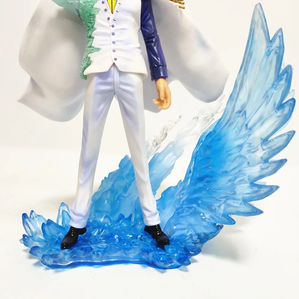 Kuzan Statue PVC Action Figure Toys 180mm Ice Effect