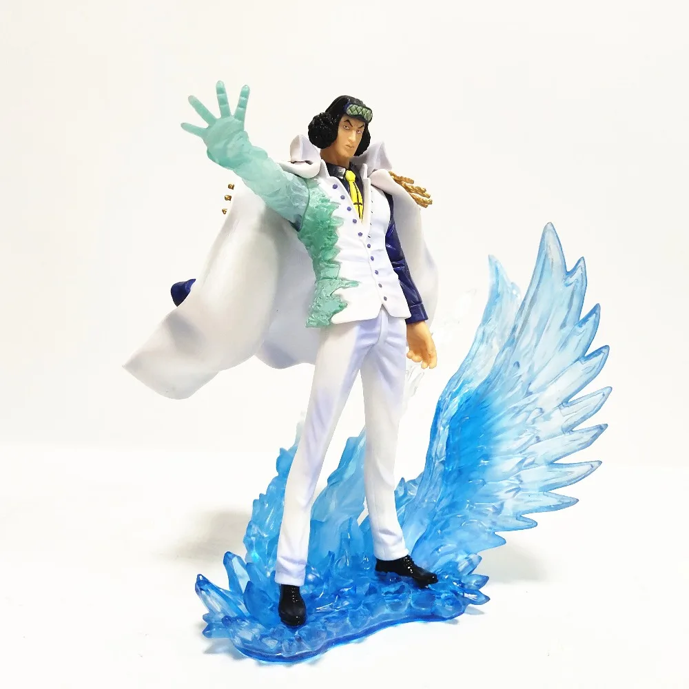 Kuzan Statue PVC Action Figure Toys 180mm Ice Effect