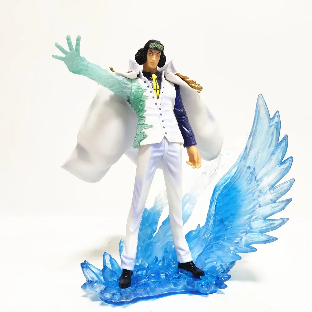 Kuzan Statue PVC Action Figure Toys 180mm Ice Effect