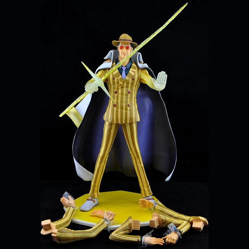 Admiral Kizaru Borsalino Action Figure Deluxe PVC Model