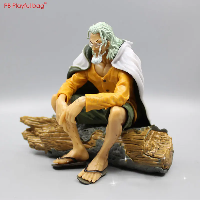 Silvers Rayleigh Luffy scene faction figure Eating meat