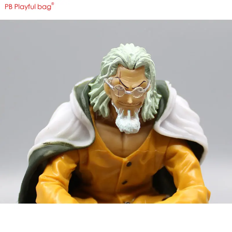 Silvers Rayleigh Luffy scene faction figure Eating meat