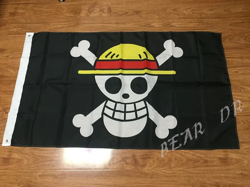 One Piece pirate flag skull Flag Banner 90 x 150 CM